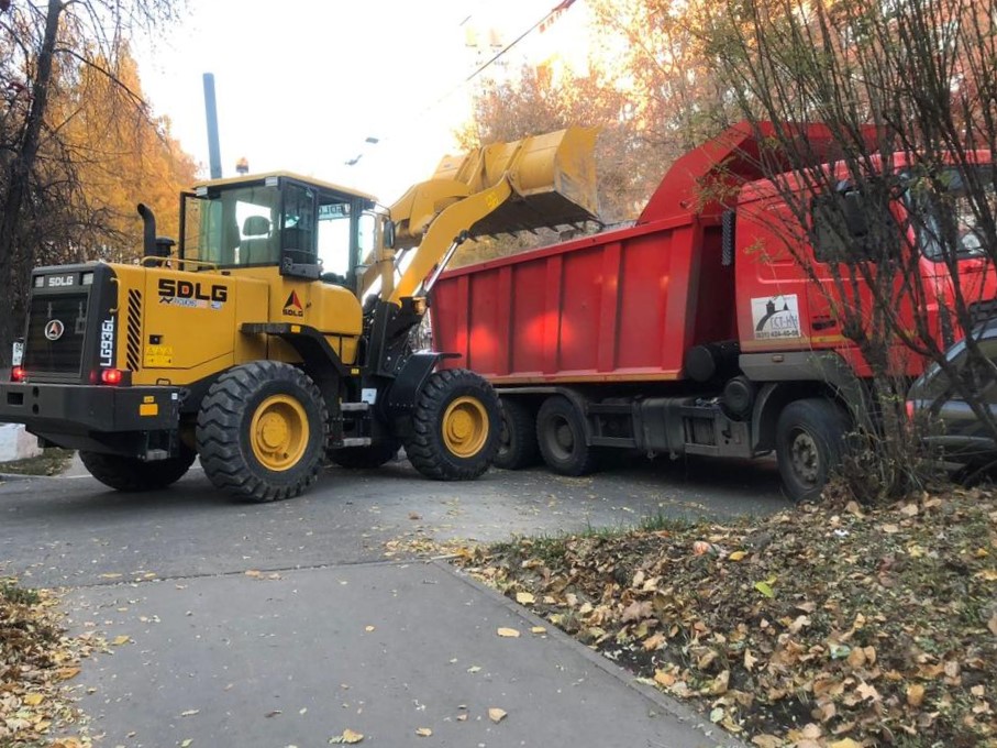 Фронтальные погрузчики